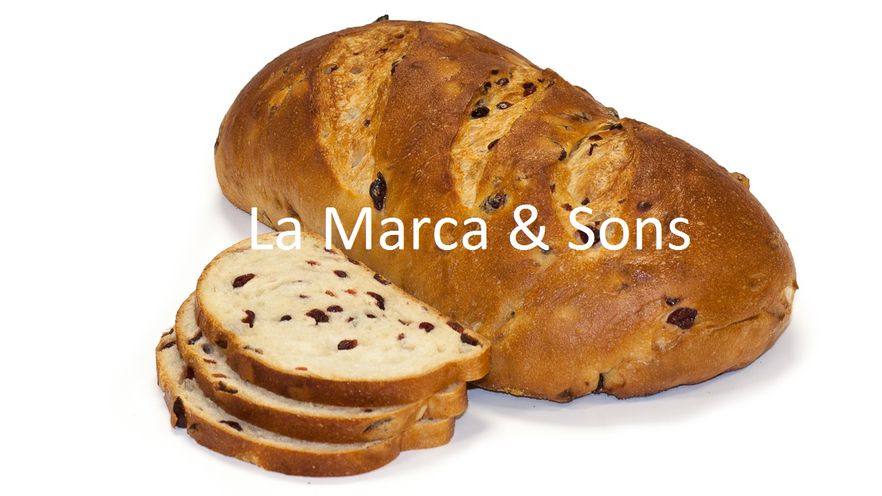 Cranberry Bread Oval Thick Sliced - Fi